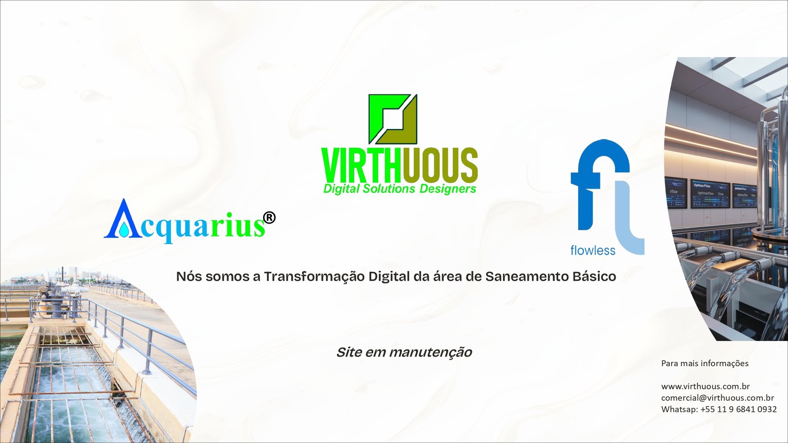 Virthuous — Site em manutenção